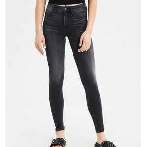 AE SUPER SOFT HIGH-WAISTED JEGGING - Grey